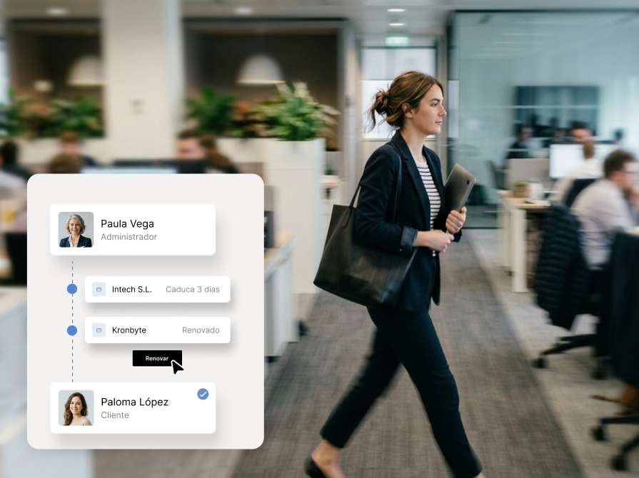 Asignación automática de notificaciones por cliente y trámite